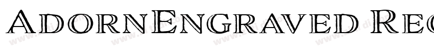 AdornEngraved Regula字体转换